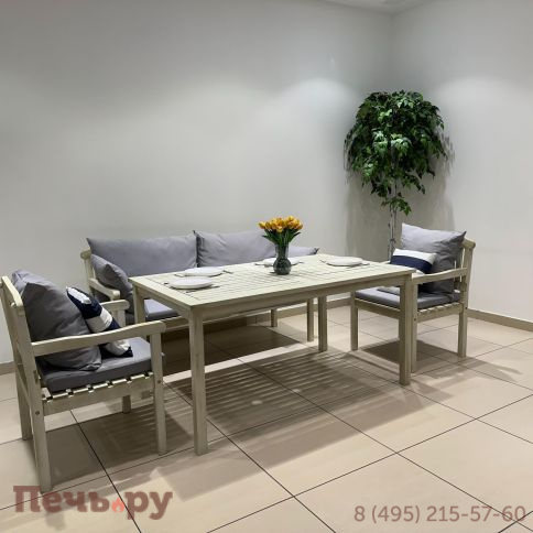 Обеденный комплект Royal Family SIERRA белого цвета фото 3