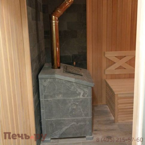 Облицовка для чугунной банной печи GFS ЗК 40 Талькохлорит (1150/50) Президент фото 5