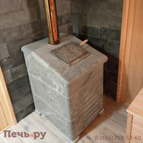 Облицовка для чугунной банной печи GFS ЗК 40 Талькохлорит (1300/50) Президент фото 6