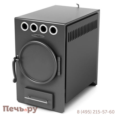 Отопительная печь ТМФ Нормаль 2 турбо антрацит, ТЗ фото