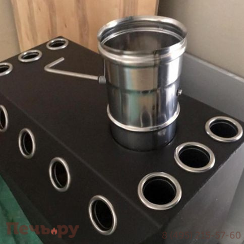 Отопительная печь ТМФ  Профессор Бутаков Инженер стальная дверь фото 4