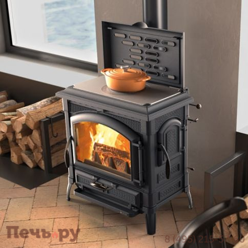 Отопительно-варочная печь La Nordica Isotta con cerchi фото 3