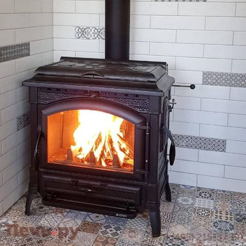 Отопительно-варочная печь La Nordica Isotta con cerchi фото 8