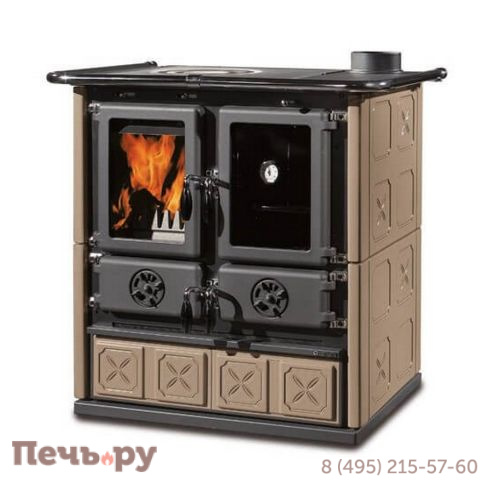 Отопительно-варочная печь La Nordica Rosetta Maiolica фото 2