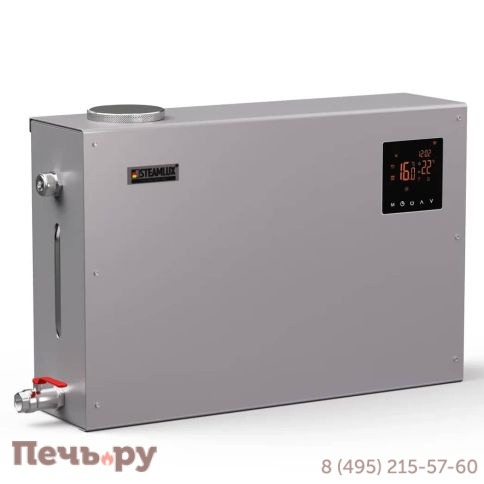 Парогенератор для кедровой бочки SteamLux Home 20 с голосовым управлением (накопительный) фото