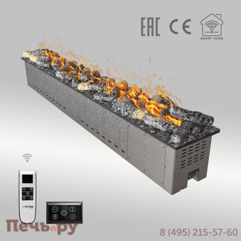 Паровой электрокамин Airtone Vepo 1800 с дровами фото 2