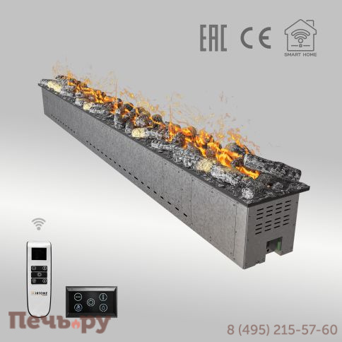 Паровой электрокамин Airtone Vepo 2500 с дровами фото 2