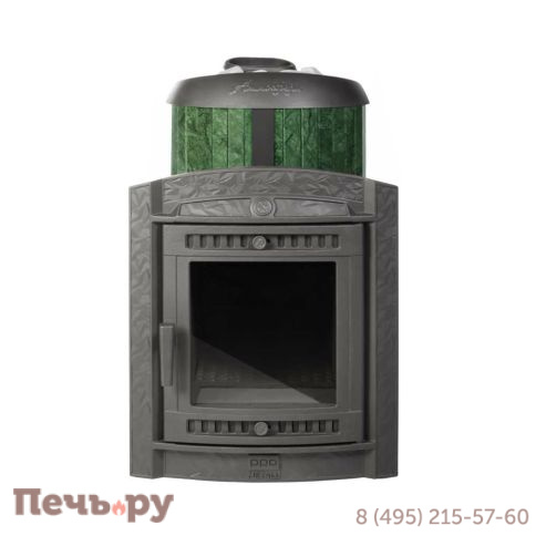 Печь банная Прометалл Атмосфера L+ КТТ в облицовке наборные ламели фото 8