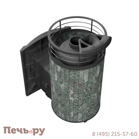 Печь банная Прометалл Атмосфера L ламель + сетка с тоннелем фото 14