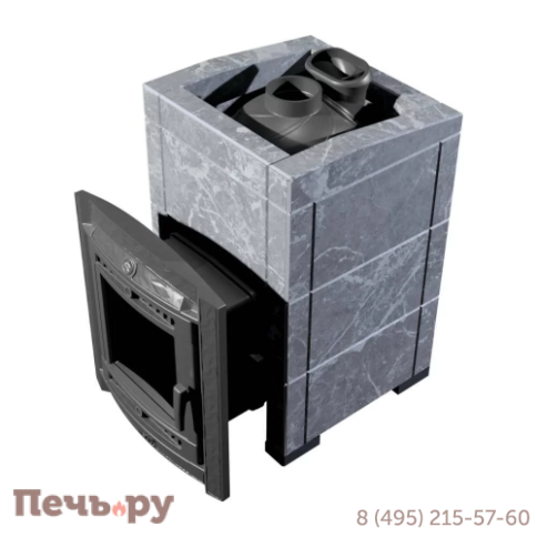 Печь банная Прометалл Атмосфера L+ в облицовке Талькохлорит фото 6