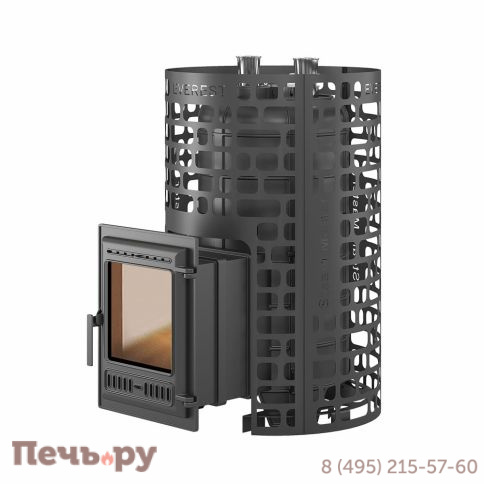 Печь для бани Эверест Steam Master 38 (320) чугун фото