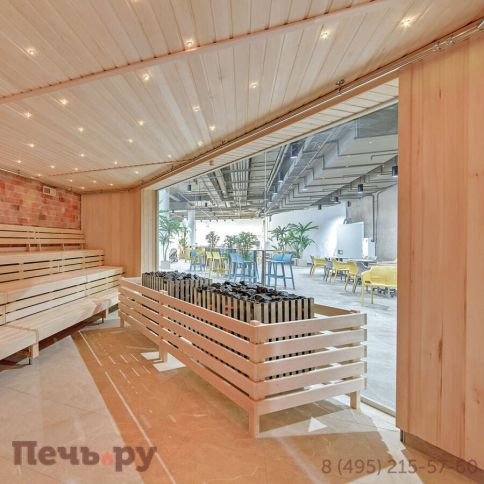 Печь для сауны IKI Pro 35 (34,5 кВт) фото 6