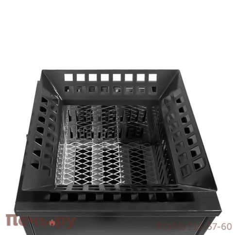 Печь для сауны Lang Kubo therm, 9 кВт, дополнительная сетка, поручни по трем сторонам фото 2