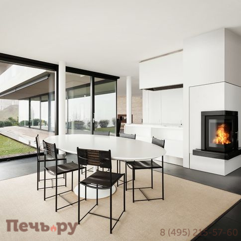 Печь-камин ABX Wells угловой фото 3