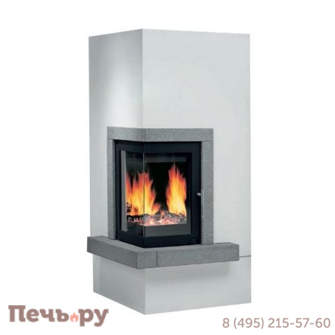 Печь-камин ABX Wells угловой фото