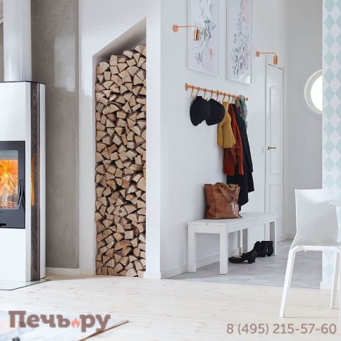 Печь камин Contura 35 высокая, дверка чугун фото 3