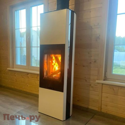 Печь камин Contura 35 высокая, дверка чугун фото 5