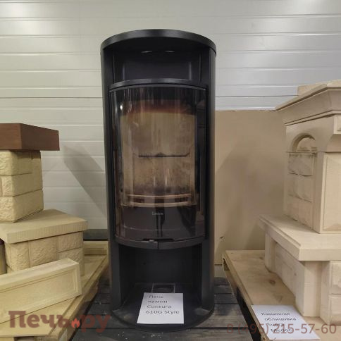 Печь камин Contura 610G Style теплая полка фото 13