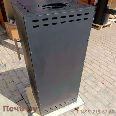 Печь камин Denner Fire Vitra с дровником фото 17