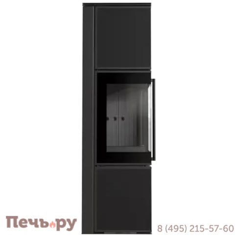 Печь камин Kratki Pro TORA/M черная, с доводчиком фото 6