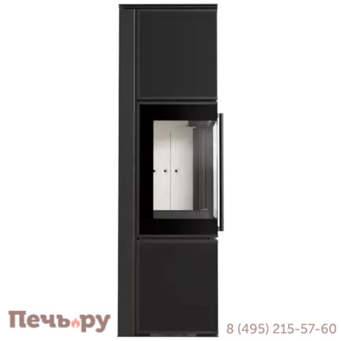 Печь камин Kratki Pro TORA/M черная, с доводчиком фото 8