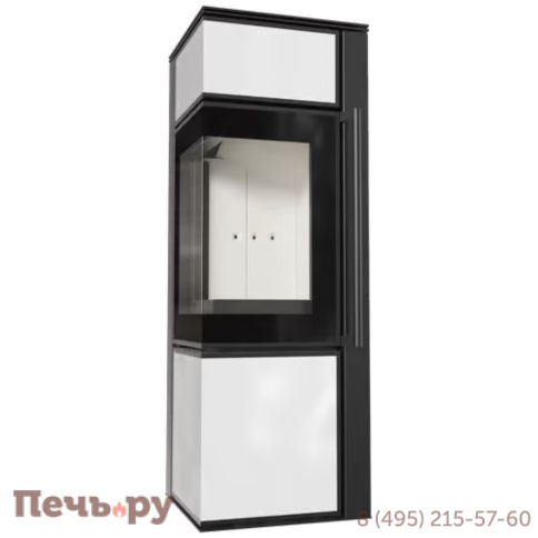 Печь камин Kratki Pro TORA/S Белый с доводчиком фото 4