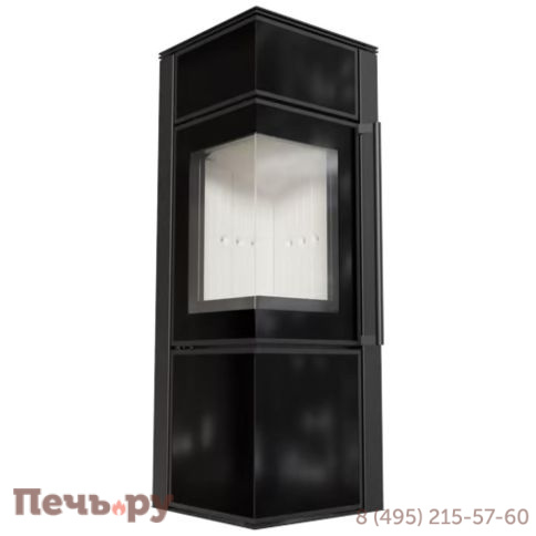 Печь камин Kratki Pro TORA/S Черный, с доводчиком фото 3