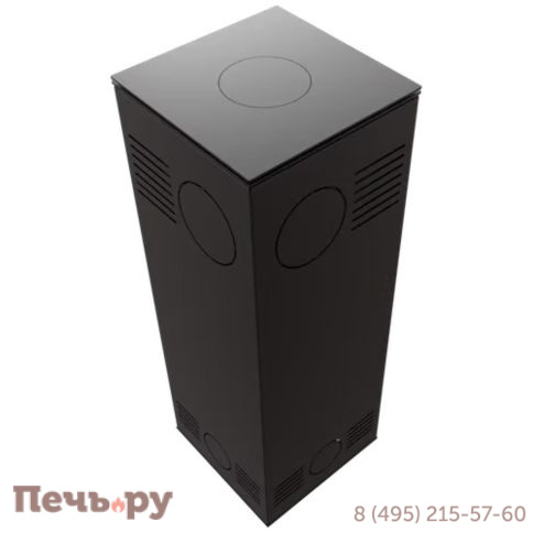 Печь камин Kratki Pro TORA/S Черный, с доводчиком фото 4