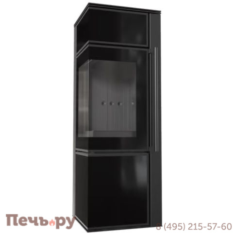 Печь камин Kratki Pro TORA/S Черный, с доводчиком фото 8