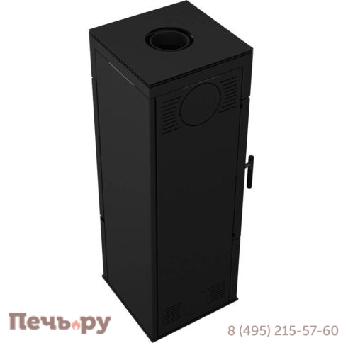 Печь камин Kratki Thor 8 Termotec Black фото 5