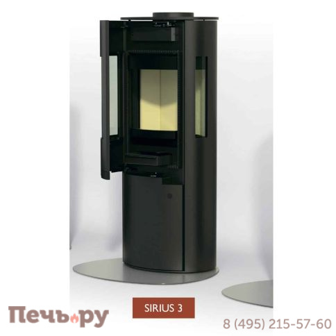 Печь камин Schiedel Sirius 3+комплект дымохода Permeter Smooth Air (5 метров) фото