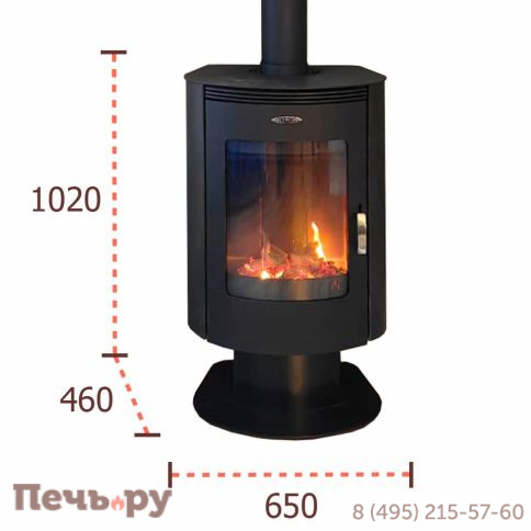 Печь камин ТМФ Визиера фото 4