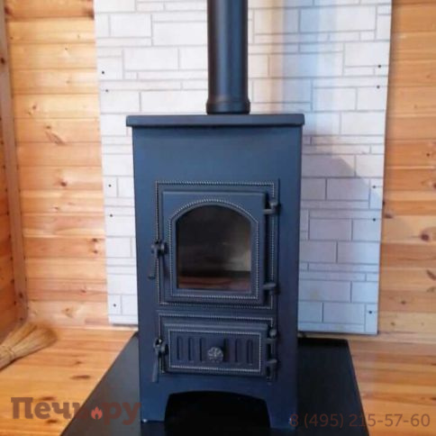 Печь-камин Везувий ПК-01 (270) беж. 9 кВт  (без плиты) фото 2