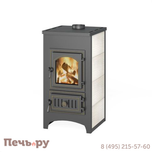 Печь-камин Везувий ПК-01 (270) беж. 9 кВт  (без плиты) фото
