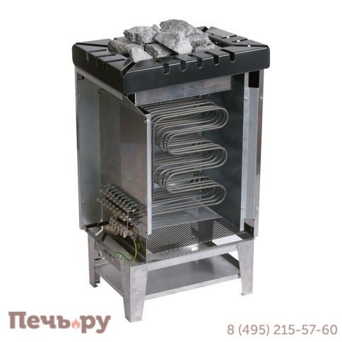 Печь с парогенератором для бани и сауны Lang Vapo therm VG 50 7.5 кВт, парогенератор 1.5 кВт с системой автозалива фото 2