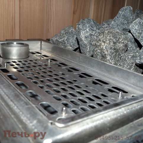 Печь с парогенератором для бани и сауны Lang Vapo therm VG 50 7.5 кВт, парогенератор 1.5 кВт с системой автозалива фото 6