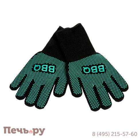 Перчатка-прихватка Green Kamado защитная силиконовая фото