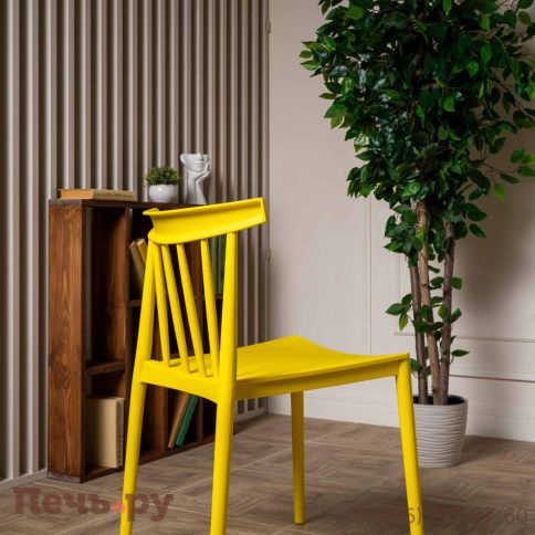 Пластиковый стул Royal Family KAI желтый фото 4