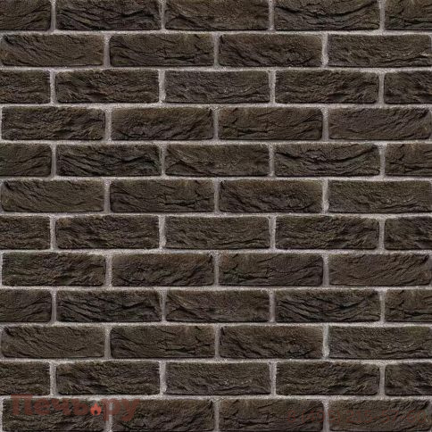 Плита Везувий Декор Коричневый №1001 Вертикаль 8мм (1200х800мм) фото