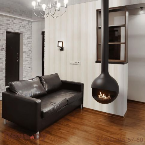 Подвесной биокамин Denner Fire Ovala Serenity (LevaFire) фото