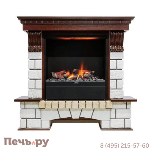 Портал Dimplex Pierre Luxe белый под очаг Albany фото