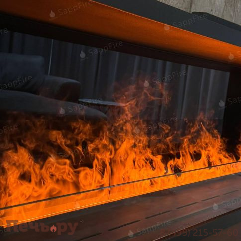 Премиальный паровой 3D электрокамин SappFire 1800 фото 7