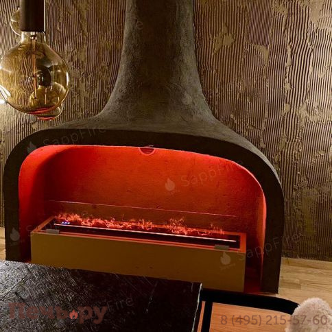 Премиальный паровой 3D электрокамин SappFire 2400 фото 5