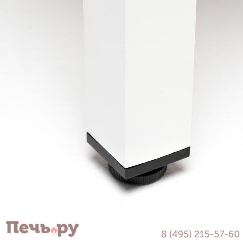 "Канны" журнальный столик из HPL 90х60, H40, каркас белый, цвет столешницы "серый гранит" фото 5