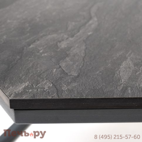 "Женева" интерьерный стол из HPL шестиугольный, D50, H35, цвет "серый гранит" фото 2