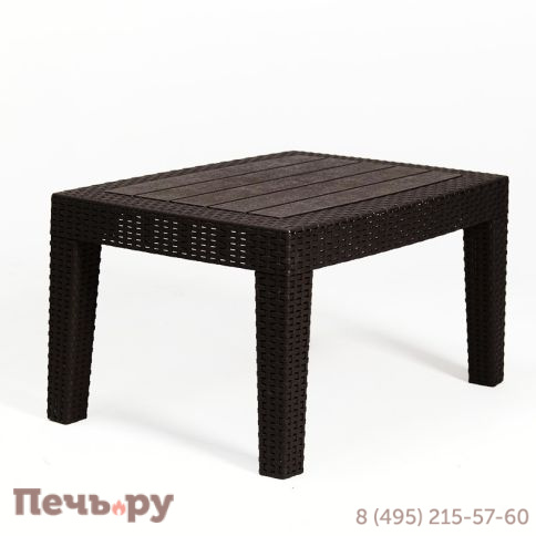 Столик журнальный Gardeck B:Rattan premium венге фото