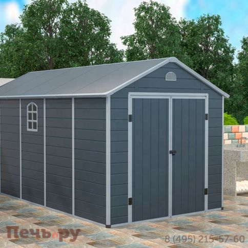 Сарай пластиковый Gardeck Modernist J 11м2 фото 4