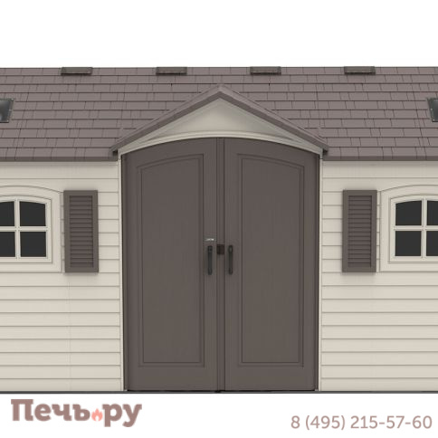 Сарай пластиковый Gardeck 15*8 DD фото 2