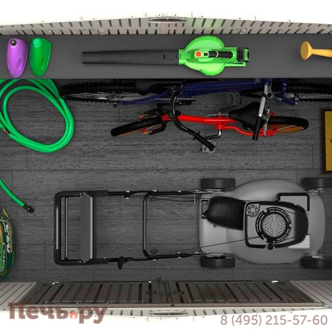 Сарай пластиковый Gardeck 8*5 фото 3