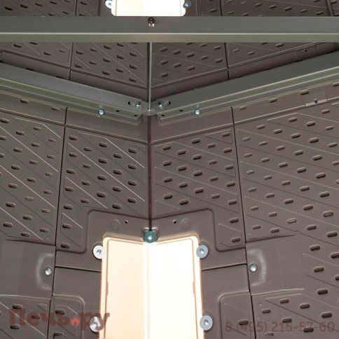 Сарай пластиковый Gardeck 8*5 фото 9